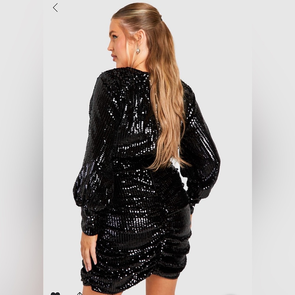 Sequin Midi Dress